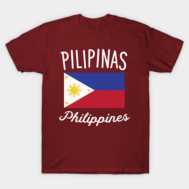 Philippines Flag T-Shirt by phenomad